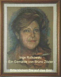 Ingeborg Rutkowski gemalt von Bruno Zitzler - Laakirchen